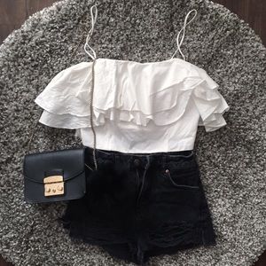 Zara Ruffle Top